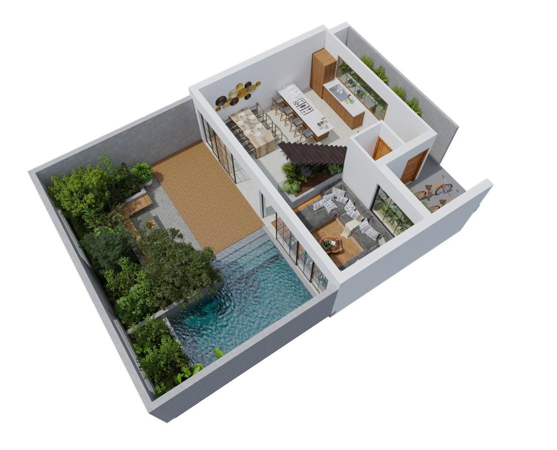 Octo 1 - Private Villas, Modern Style, Near Beach Canggu Eksteriør billede