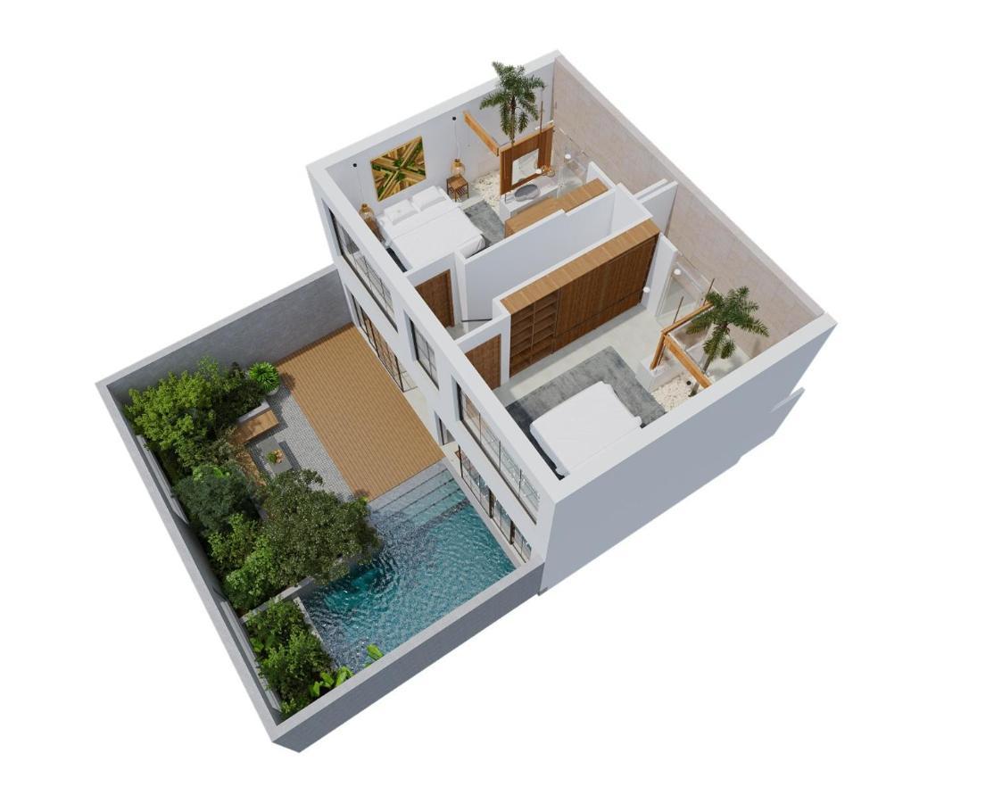 Octo 1 - Private Villas, Modern Style, Near Beach Canggu Eksteriør billede